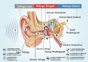 Bagian-bagian telinga